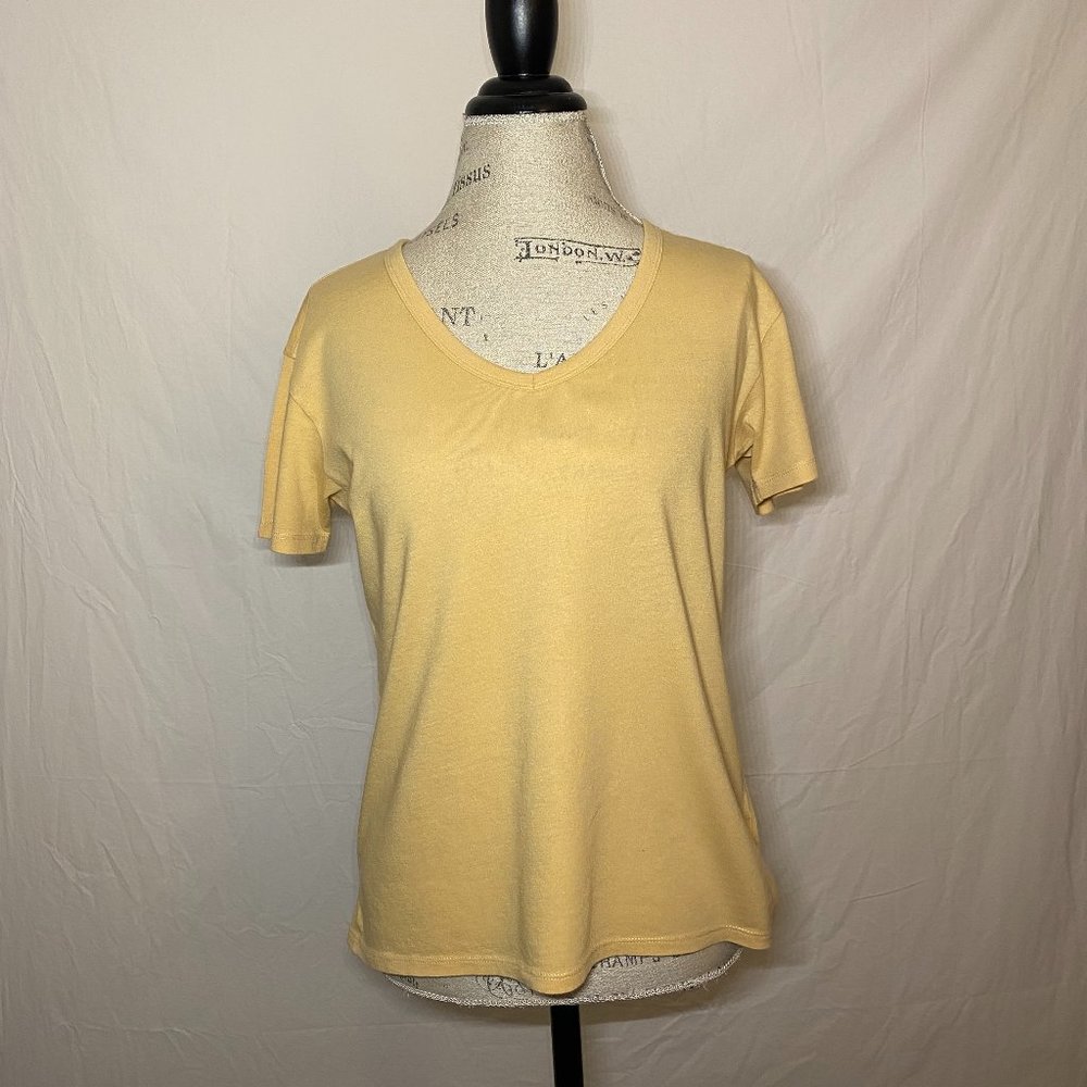 American Eagle Yellow Short Sleeve Tee